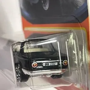 Matchbox 1969 BMW 2002 Die-Cast Car - Black, 1:64 Scale (84/100 Series)